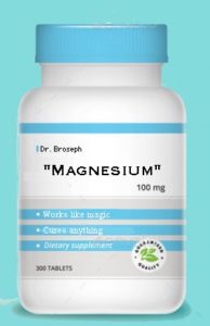 "Magnesium" supplement