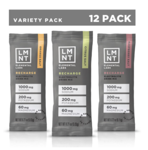 LMNT electrolyte drink variety pack